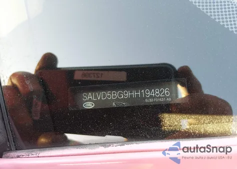 2017 Land Rover Range Rover Evoque Hse Dynamic из США, поврежденный, VIN SALVD5BG9HH194826